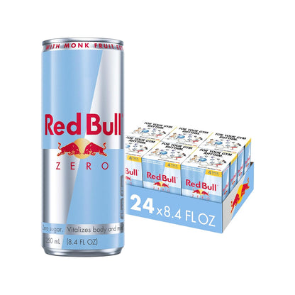 Red Bull: Sea Blue Edition, Sugar Free Juneberry Energy Drink, 12 oz., 24 Pack