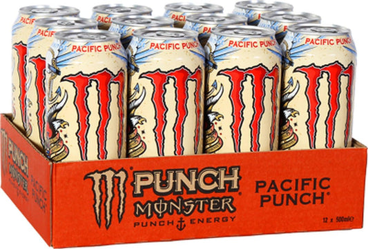 Monster Energy Drink: Juice Monster Pacific Punch, 16 fl. oz. 15 pack cans