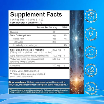 Yerba Mate: Instant Tea, 3-in-1 Super Drink Mix, Peach Mango, 1 Bag