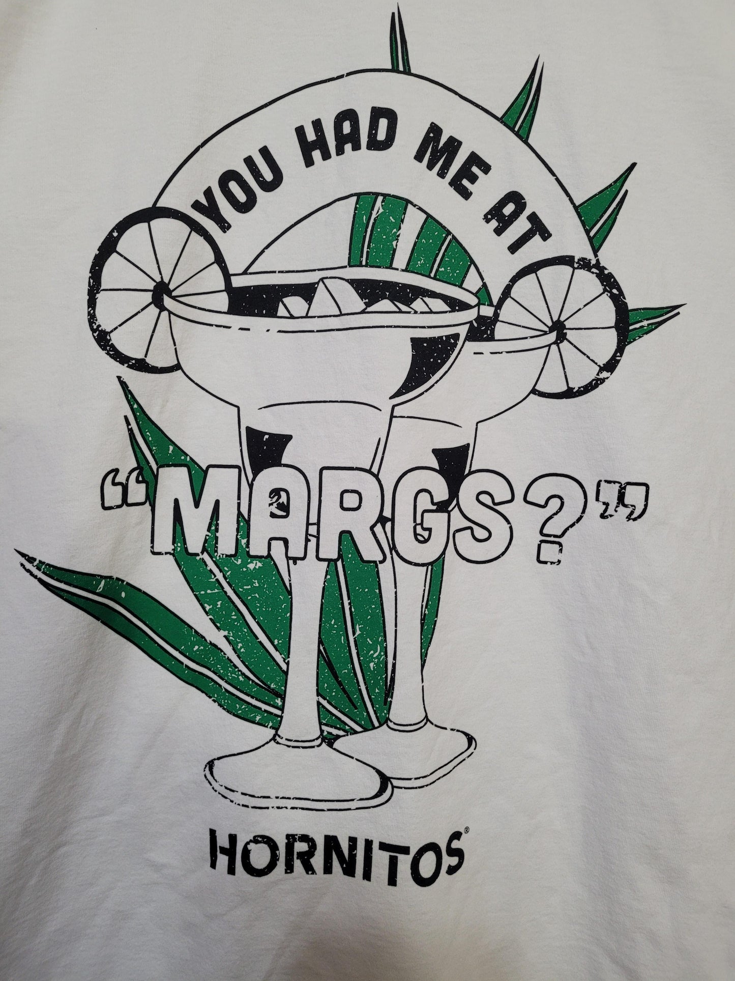 Hornitos: Tequila Tee Shirt, Half Sleeve Crew Neck