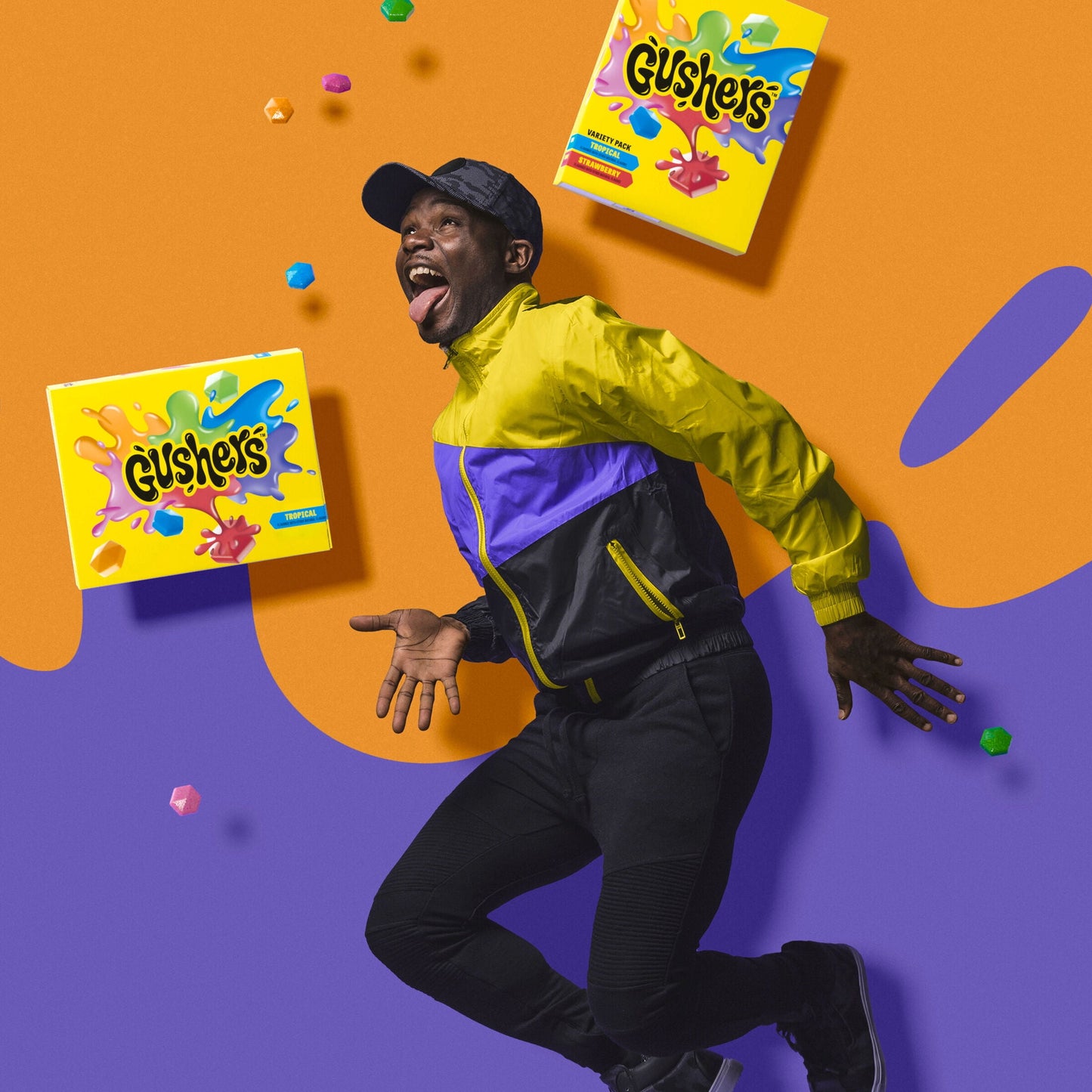 Gushers: Fruit Flavored Snacks, Tropical and Strawberry Flavors, 20 Pack
