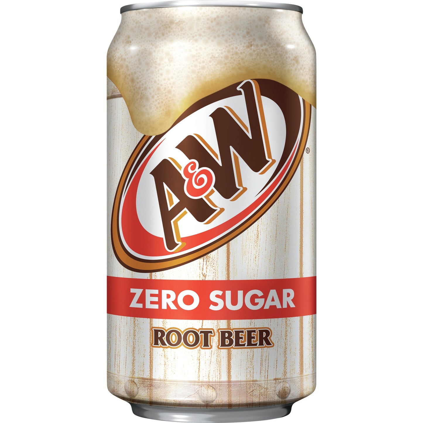A&W: Zero Sugar Root Beer Soda Pop, 12 fl. oz., 12 Pack Cans