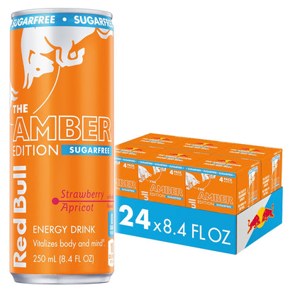 Red Bull: Sea Blue Edition, Sugar Free Juneberry Energy Drink, 12 oz., 24 Pack