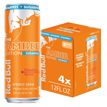 Red Bull: Sea Blue Edition, Sugar Free Juneberry Energy Drink, 12 oz., 24 Pack