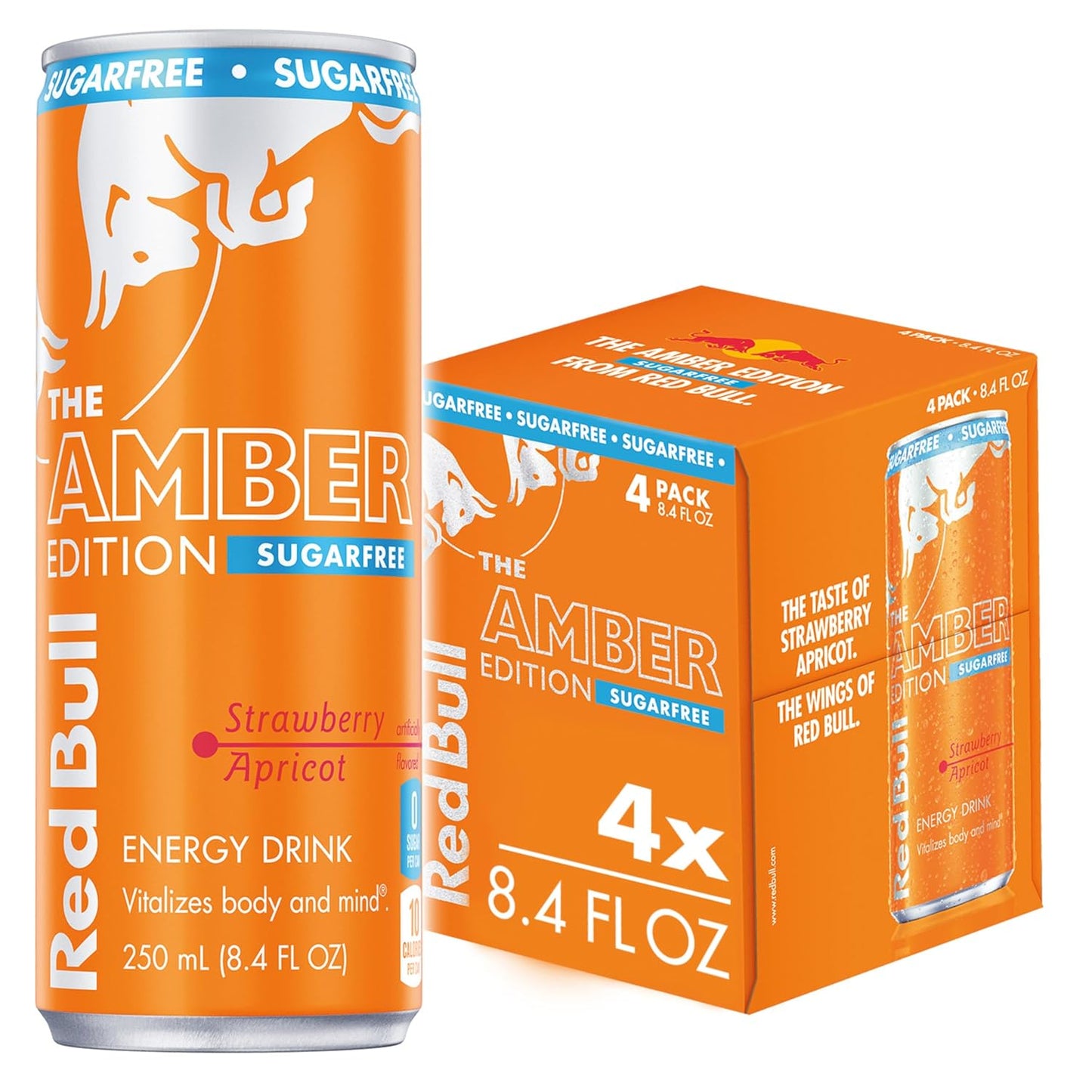 Red Bull: Sea Blue Edition, Sugar Free Juneberry Energy Drink, 12 oz., 24 Pack