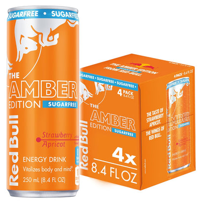 Red Bull: Sea Blue Edition, Sugar Free Juneberry Energy Drink, 12 oz., 24 Pack