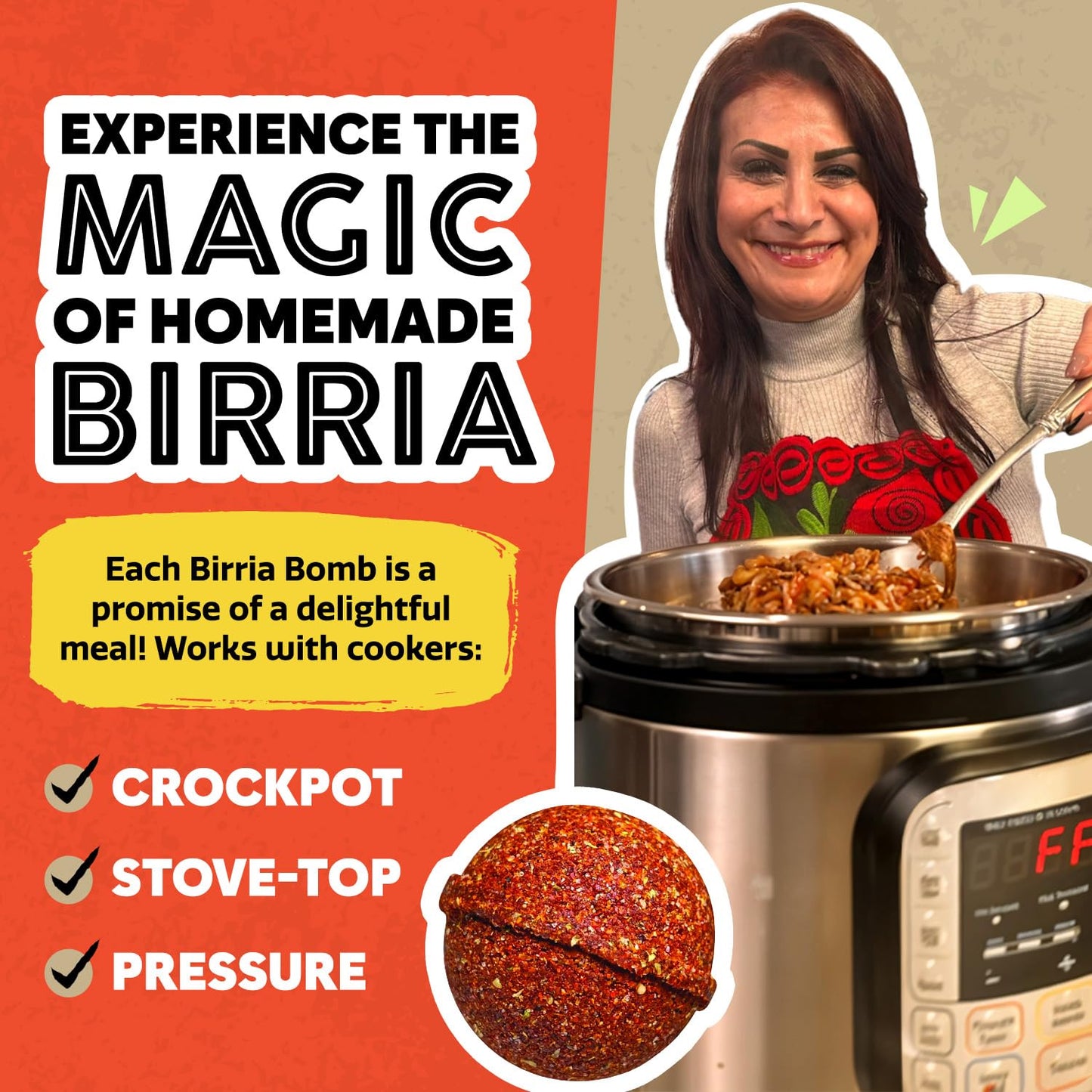 EZ Bombs: Birria Bomb Seasoning, 2 Pack, 4 Pieces
