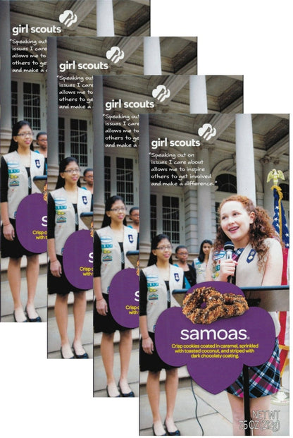 Girl Scout Cookies: Samoas Caramel deLites, 4 boxes