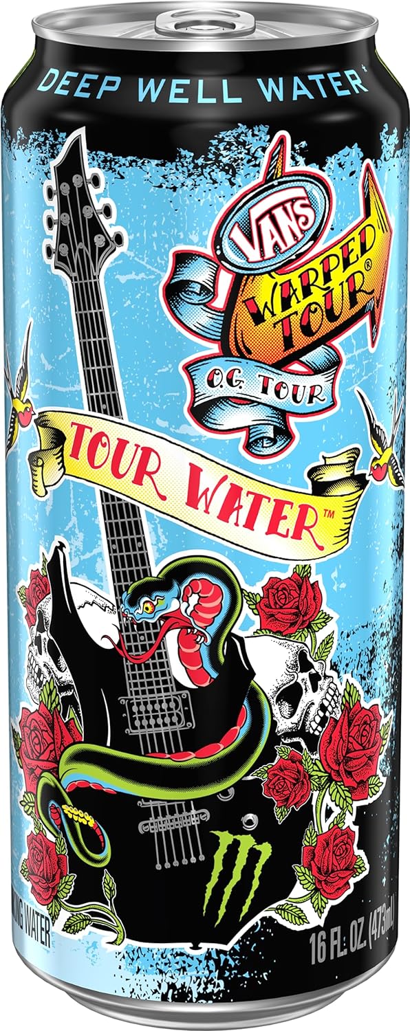 Monster Energy Drink: Tour Water by Monster Energy, Deep Well Water, 16 fl. oz. 15 pack cans