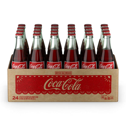 Coca Cola: Mexican Coke - Glass Bottle, 12 fl. oz., 24 pack Bottles