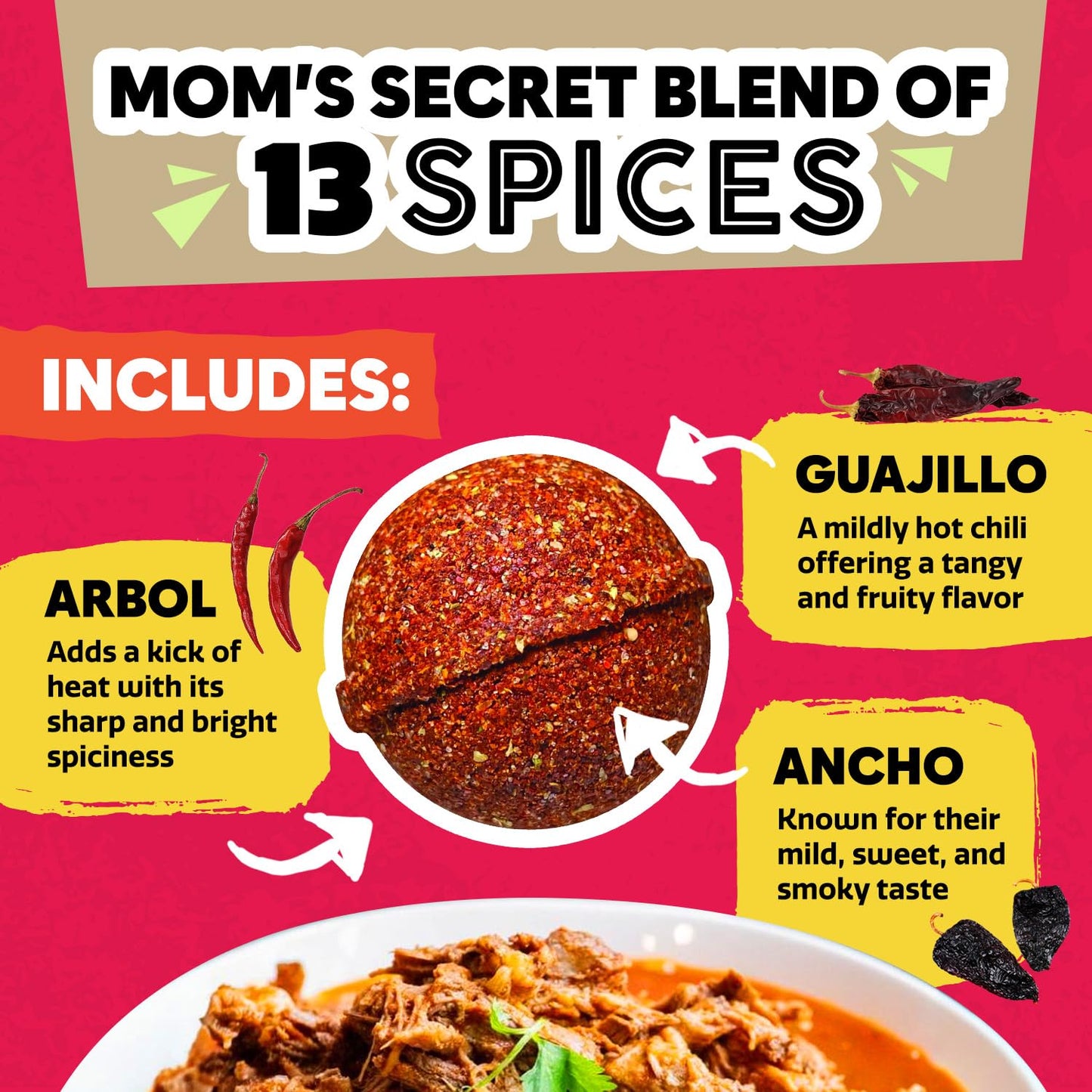 EZ Bombs: Birria Bomb Seasoning, 2 Pack, 4 Pieces