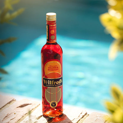 Spirit: Wilfred's: Orange, Rosemary & Rhubarb Aperitif - Zero Proof Italian Liqueur, 1 Bottle