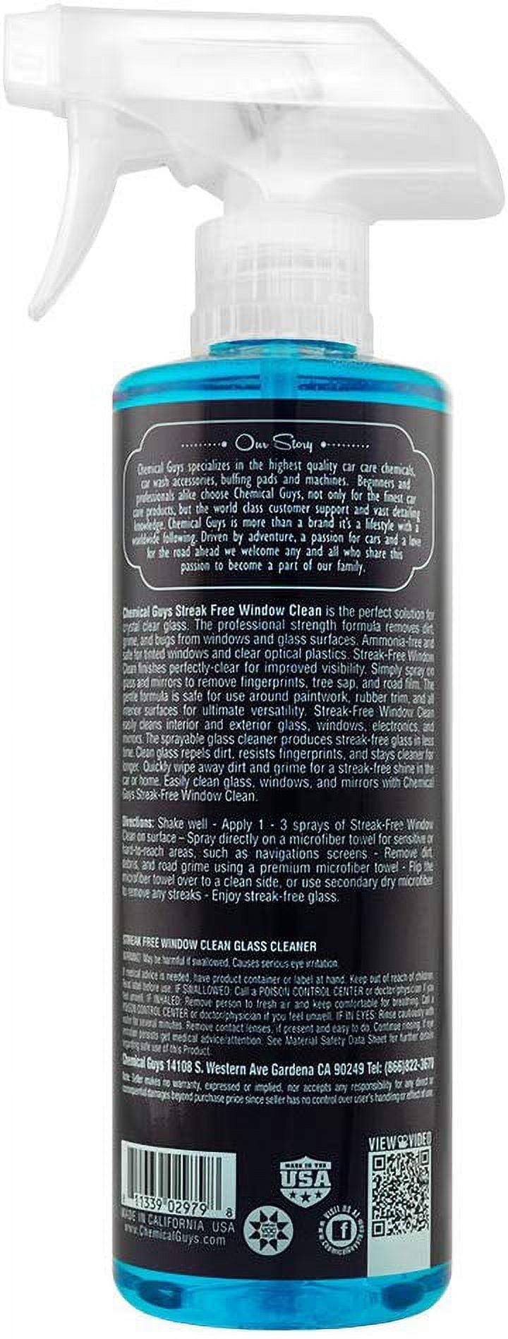 Chemical Guys: Streak Free Window Clean, 16 oz bottle