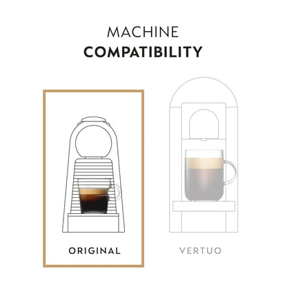 Nespresso: Original Line, Ispirazione Napoli Capsules, Dark Roast Espresso Coffee, 50 Pods