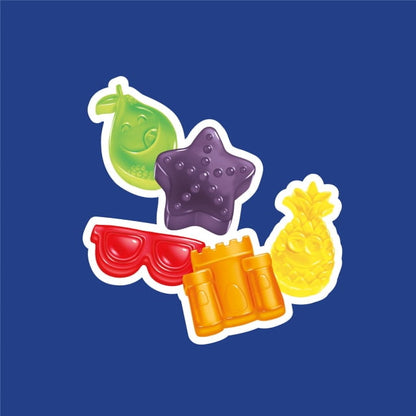 American Candy: JOLLY RANCHER Gummies Tropical Fruit Flavored, 1 Bag