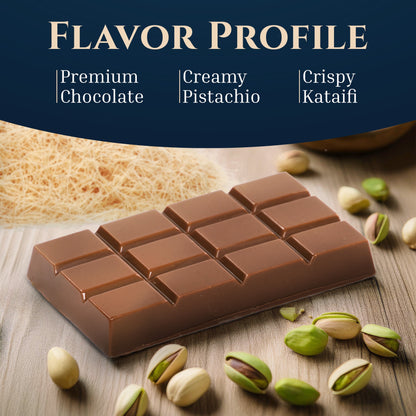 Dubai Candy: Eastanbul Dubai Chocolate Bar Pistachio, 1  2.5 oz. Bar