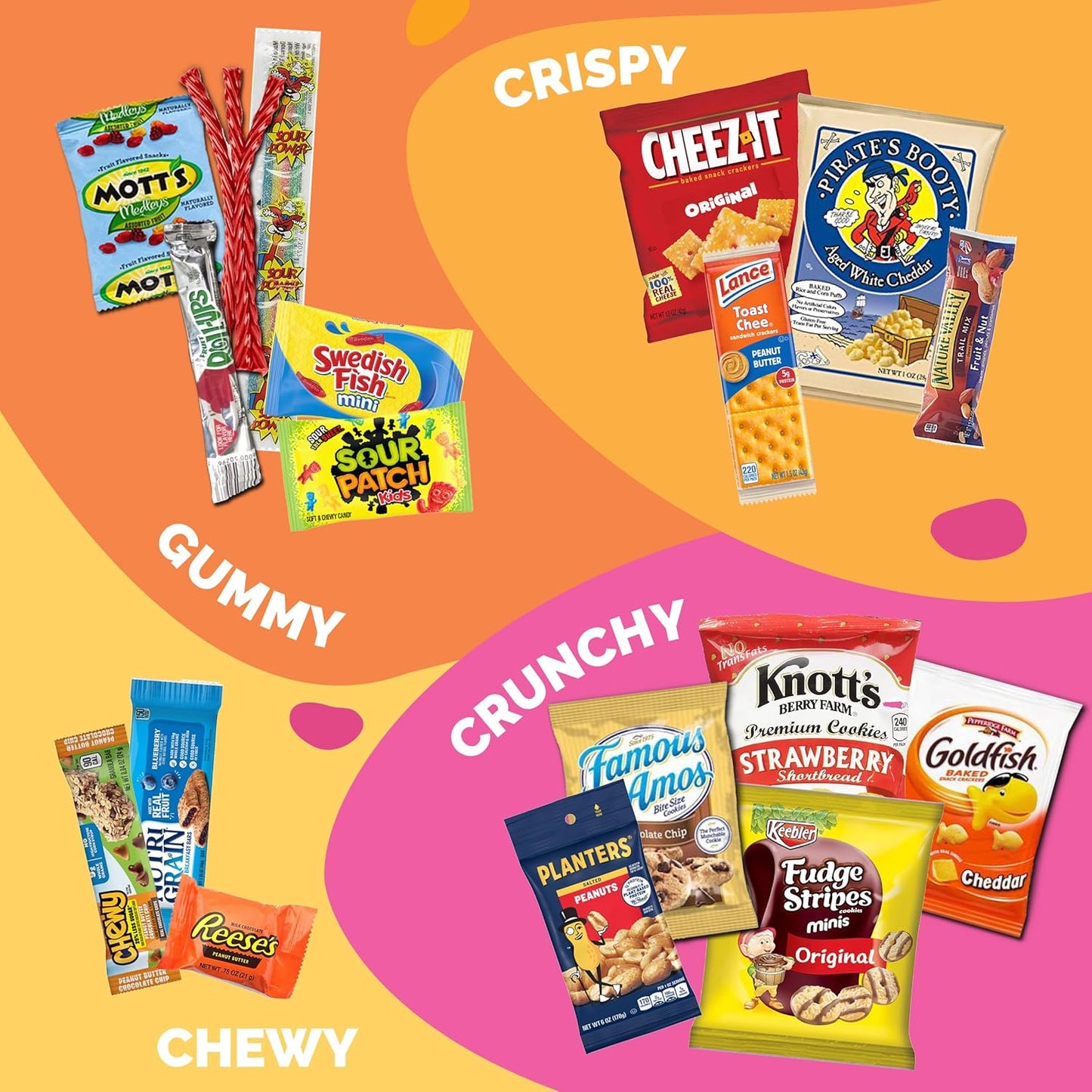 Snack Box: American Variety Pack, 40 Different Snacks