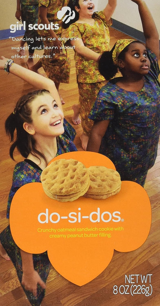 Girl Scout Cookies: Do-Si-Do's Peanut Butter Sandwich, 1 box