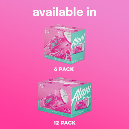 Alani Nu: PINK SLUSH, Sugar Free Low Calorie Energy Drinks, Paris Hilton x Alani Nu, 12 oz. Cans, 12 Pack
