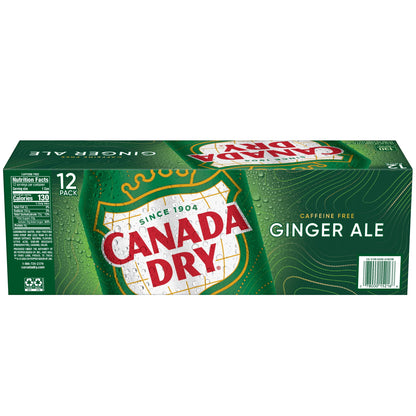 Canada Dry: Ginger Ale, 12 fl. oz., 12 Pack Cans