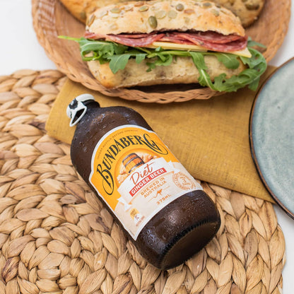 Bundaberg: Diet Ginger Beer, 12.7 oz., 4 Pack Bottles