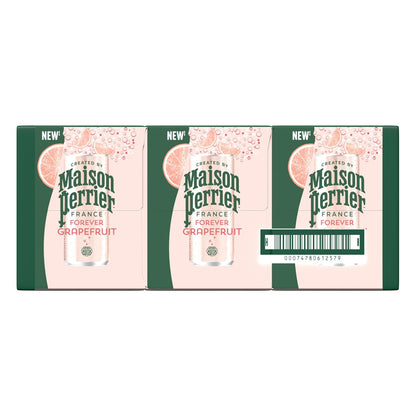 Maison Perrier: Forever Grapefruit, Flavored Sparkling Water, 11.15 oz. 24 Pack