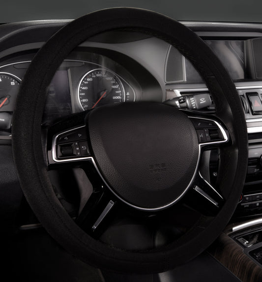 Auto Drive: Steering Wheel Cover - Neoprene Waterproof, Black