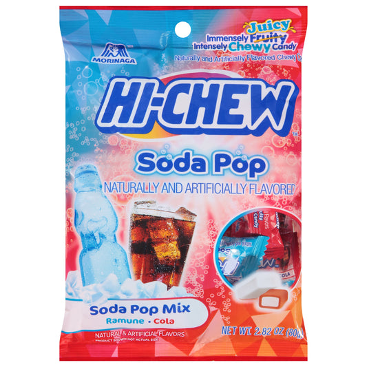 Japanese Candy: HI-CHEW Bag Soda Pop, 1 pack