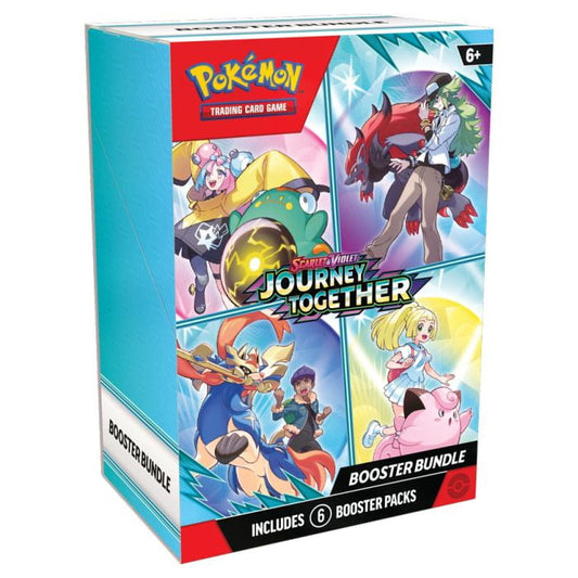 Pokémon TCG : Scarlet & Violet 9 Journey Together - Booster Bundle, 6 Booster Packs