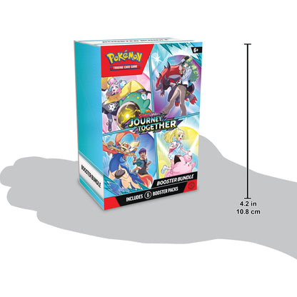 Pokémon TCG : Scarlet & Violet 9 Journey Together - Booster Bundle, 6 Booster Packs