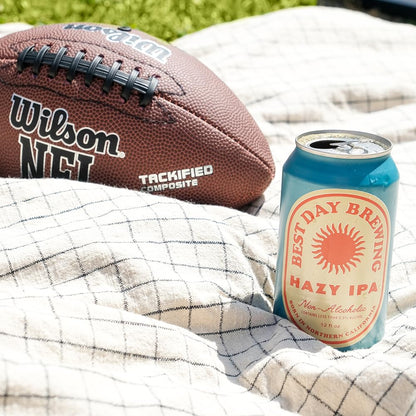 Beer: Best Day Brewing: Hazy IPA,  Non Alcoholic Beer, 12 Pack