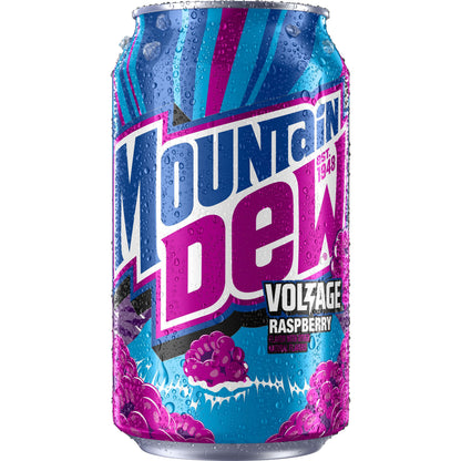 Mountain Dew: Voltage Raspberry Citrus and Ginseng, 12 oz., 12 Pack