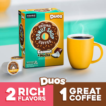 The Original Donut Shop: Coconut Mocha, Medium Roast K-Cup Coffee Pods, 24 Pack