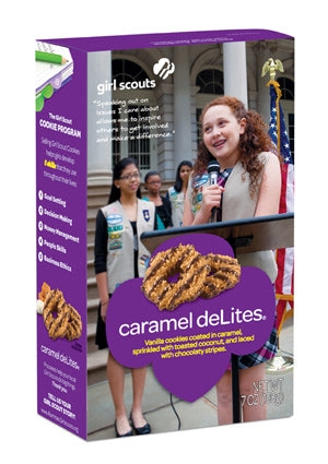 Girl Scout Cookies: Samoas Caramel deLites, 4 boxes