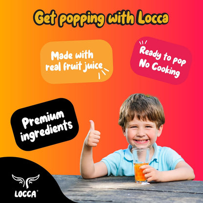 Locca: Mango Boba Pearls, Premium Popping Fruit Caviar Pearls, 1 Pack