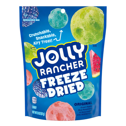 American Candy: Jolly Rancher Freeze Dried, Original Fruit Flavored Candy, 1 Bag
