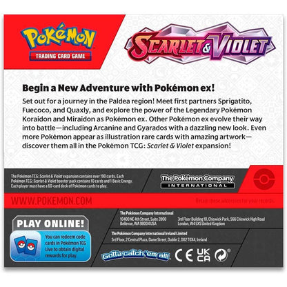 Pokémon TCG: Scarlet & Violet - Booster Box, 36 Booster Packs