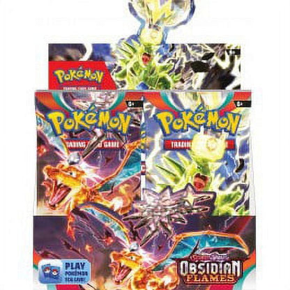 Pokémon TCG: Scarlet & Violet Obsidian Flames - Booster Box, 36 Booster Packs