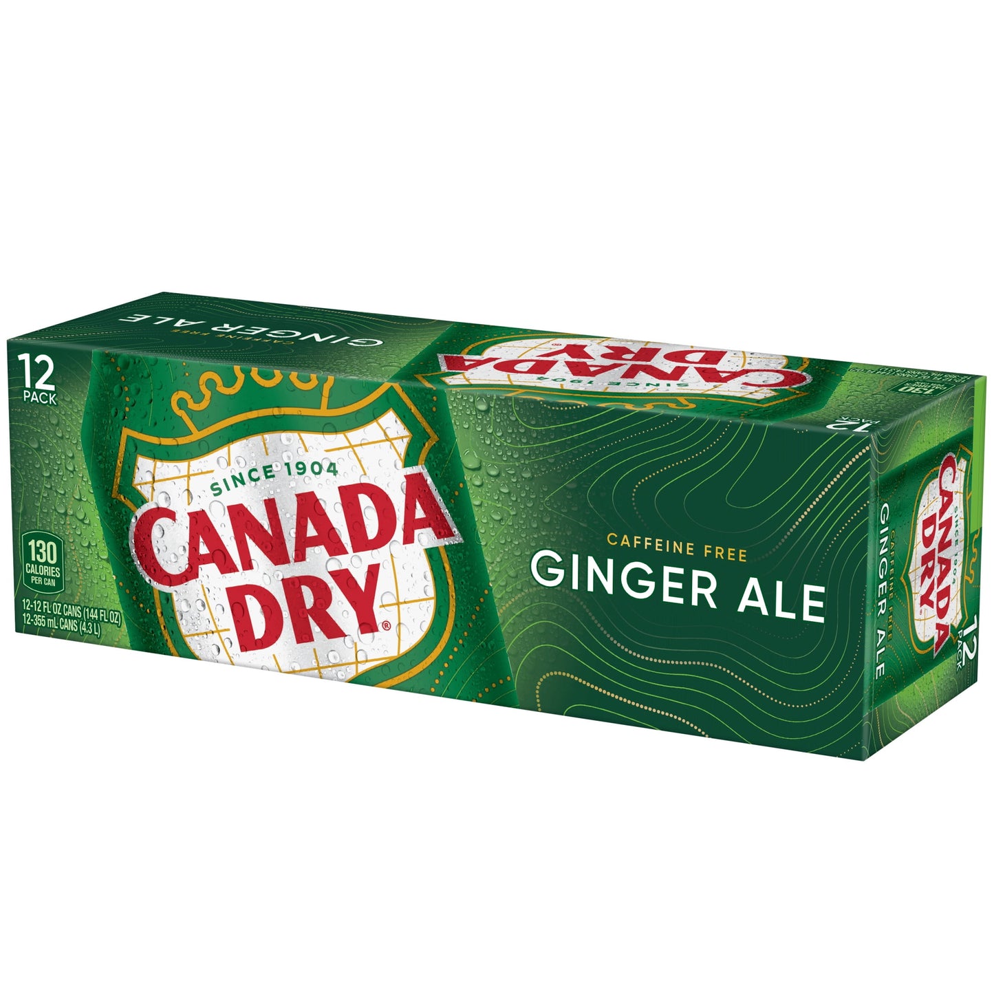 Canada Dry: Ginger Ale, 12 fl. oz., 12 Pack Cans