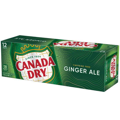 Canada Dry: Ginger Ale, 12 fl. oz., 12 Pack Cans
