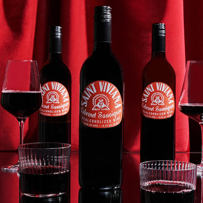 Wine: Saint Viviana: Cabernet Sauvignon, Non-alcoholic Red Wine, 1 Bottle