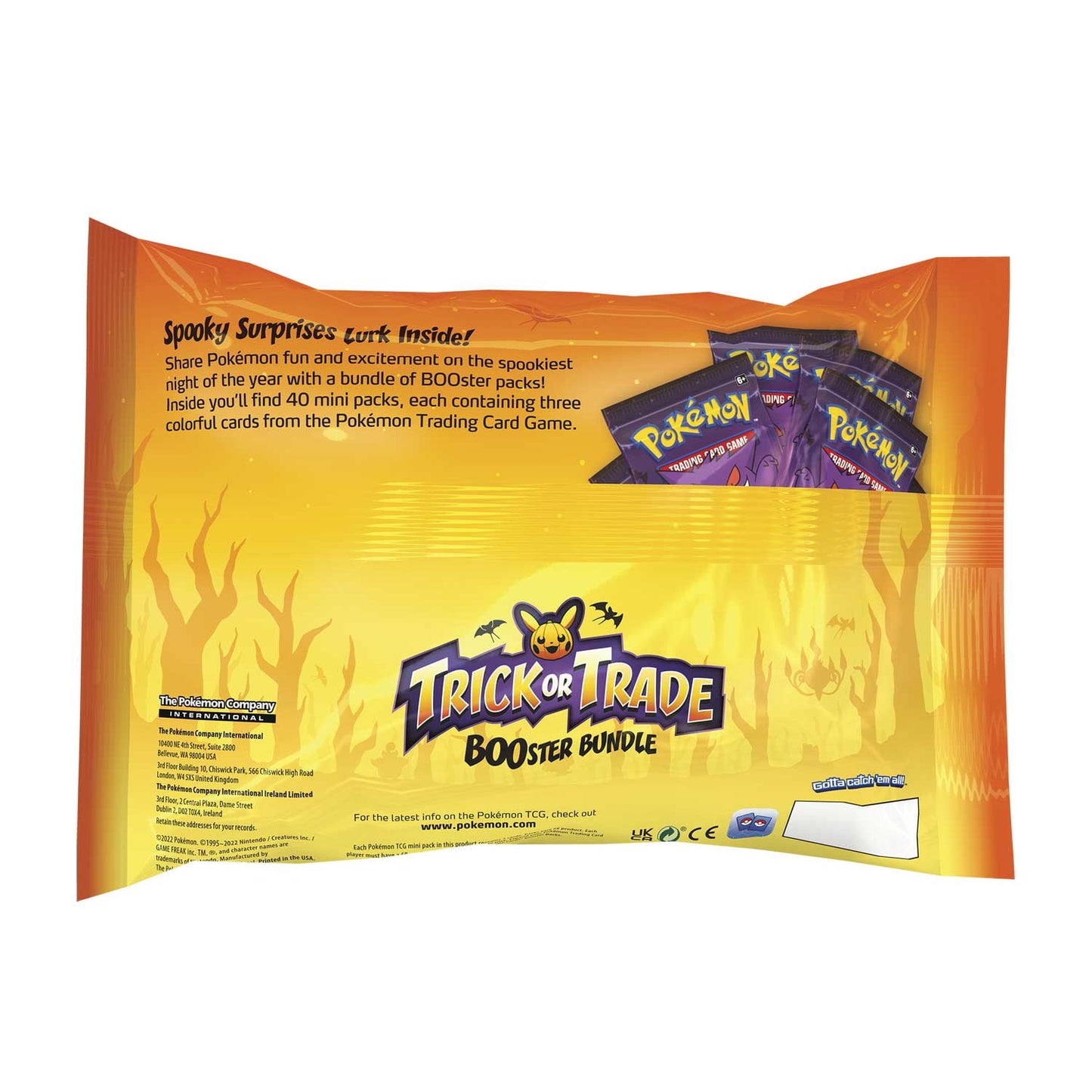 Pokémon TCG: Trick or Trade BOOster Bundle, 35 Mini Booster Packs