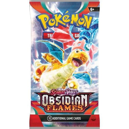 Pokémon TCG: Scarlet & Violet Obsidian Flames - Booster Box, 36 Booster Packs