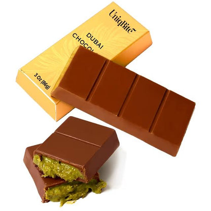 UniqBite: Dubai Chocolate Bar, 3.17 oz